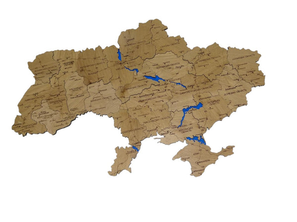 Ukraine 3D Map